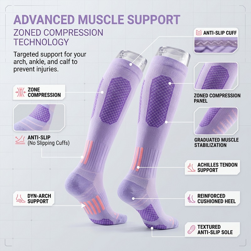 1/6 Pairs Women's Summer Fitne - Sports Socks recension och pris