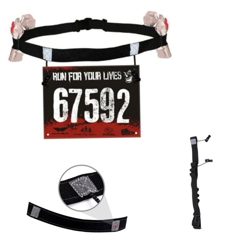 Running Race Number Belt Waist - Race Bib recension och pris
