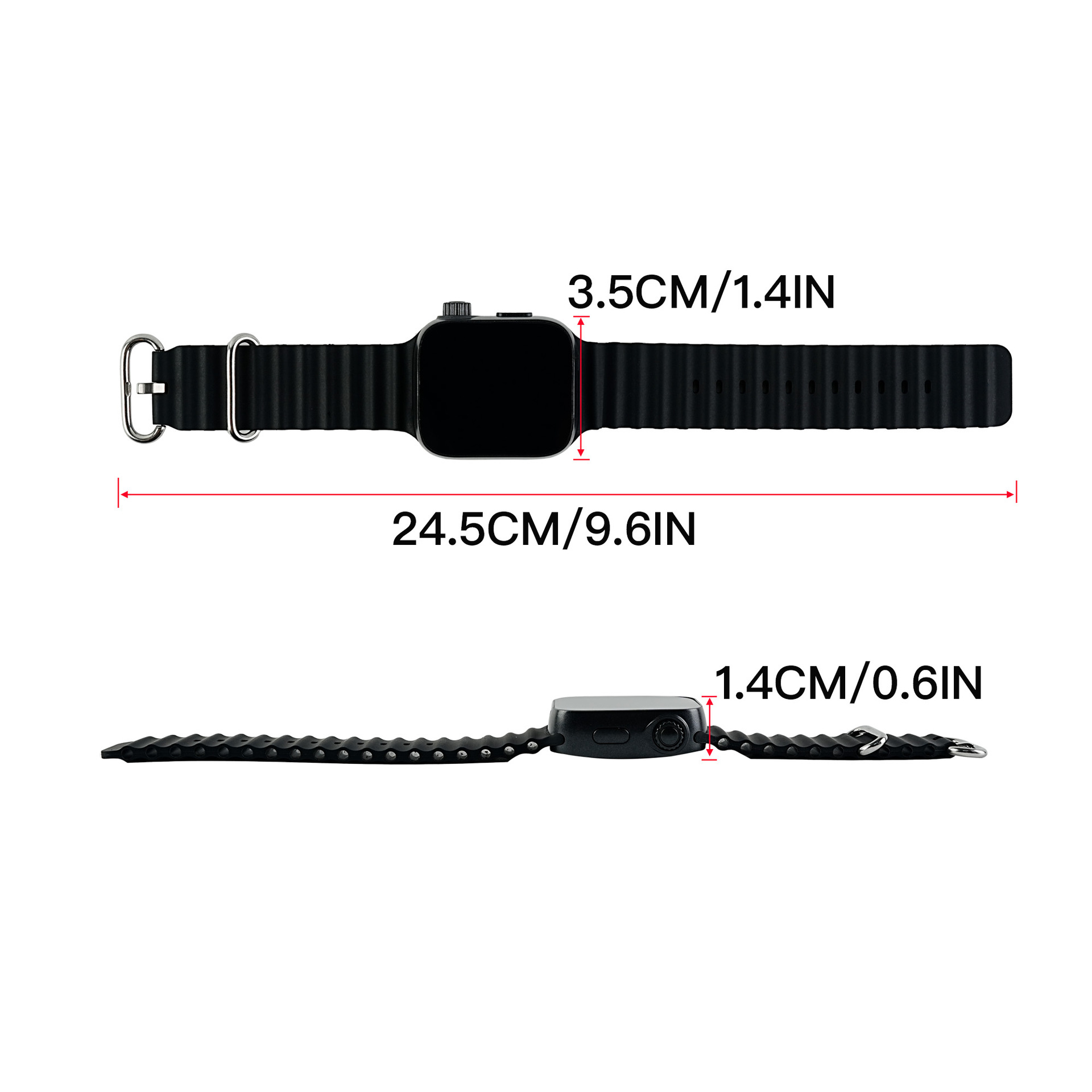 Vibrating Metronome Watch Elec - Running Watch recension och pris