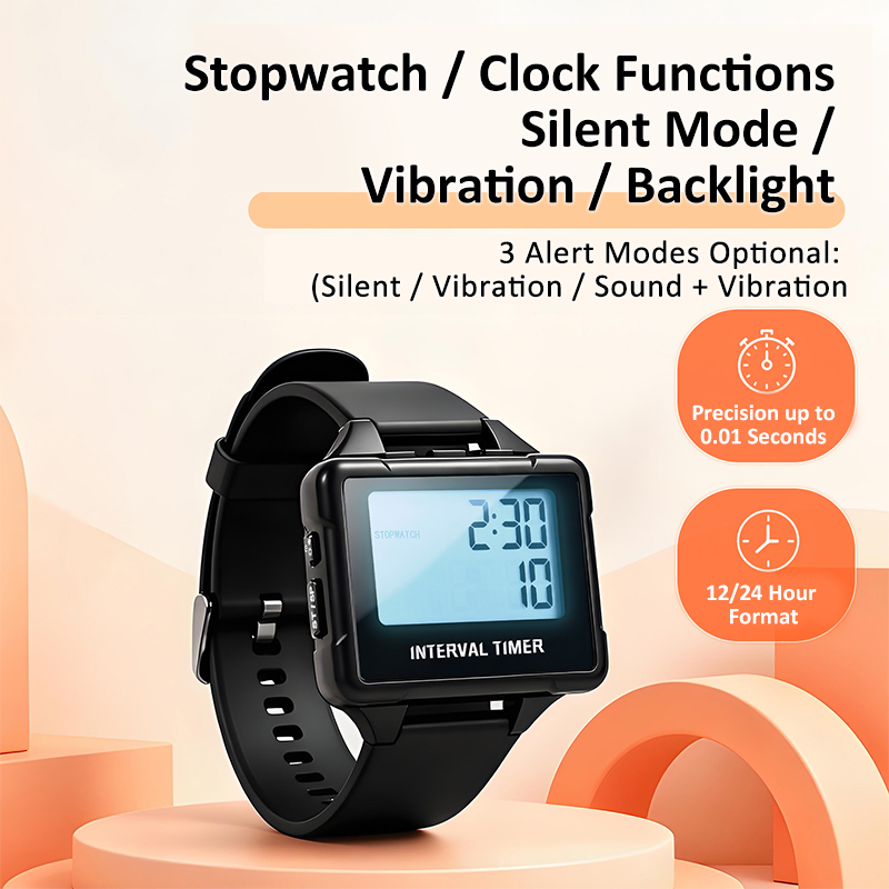 Digital Interval Timer Stopwat - Running Watch recension och pris