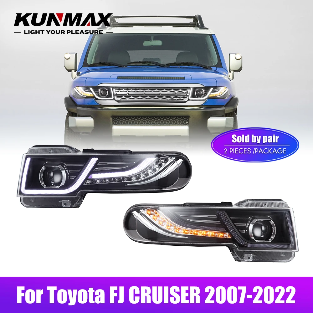 2PCs Car Styling Head Lamp for - Running Headlamp recension och pris